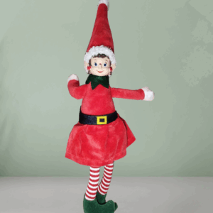 Lutin rouge et blanc FILLE SUPPLEMENTAIRE